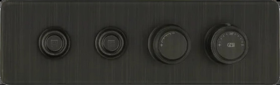 Смеситель для душа 65222 187 Gessi Hi-fi СОСТАРЕННАЯ БРОНЗА