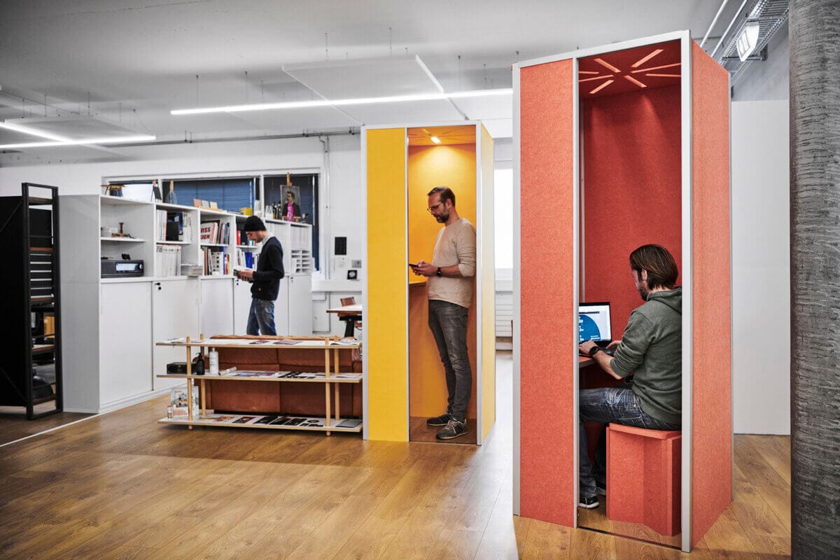 Одноместный акустическая офисная кабина ECHOJAZZ ECHO BOX ® ARCH-00127734 - Вид №5