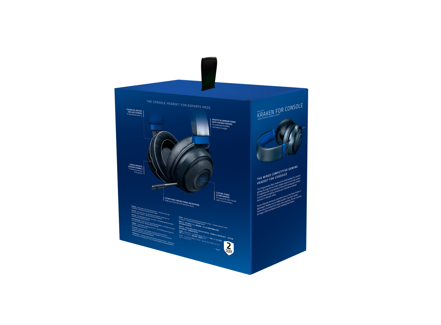 RZ04-02830500-R3M1 kraken for console - wired gaming headset for console - frml packaging Razer Santreyd  - Вид №5