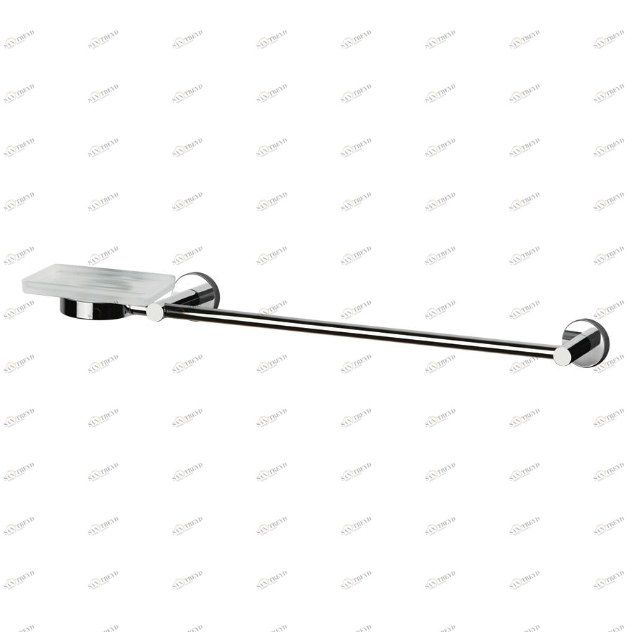 Штанга для полотенца с мыльницей 51 cm Santreyd POR 026