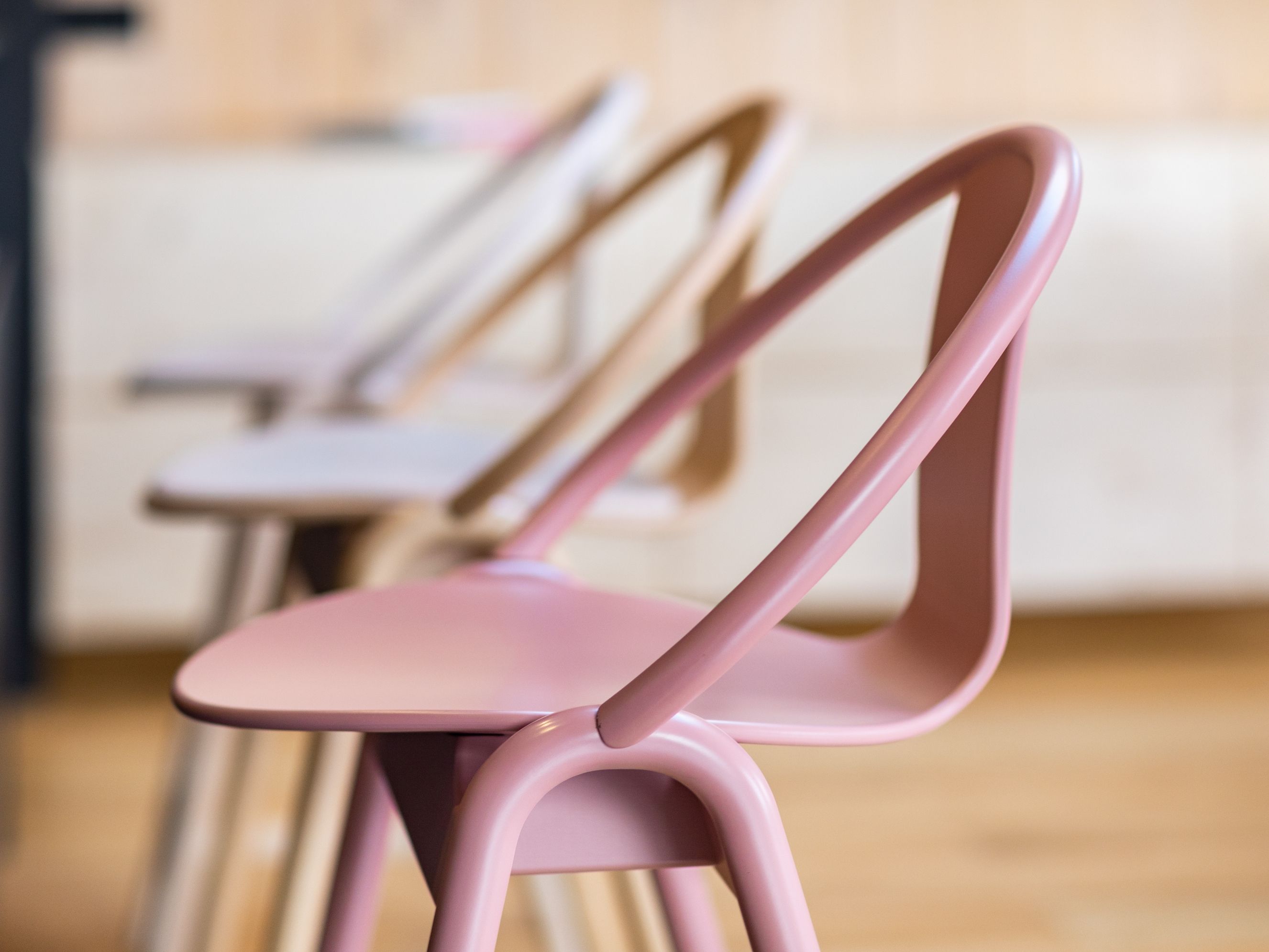 Высокий деревянный стул со спинкой TON AGAIN ARCH-00060401 - Вид №10