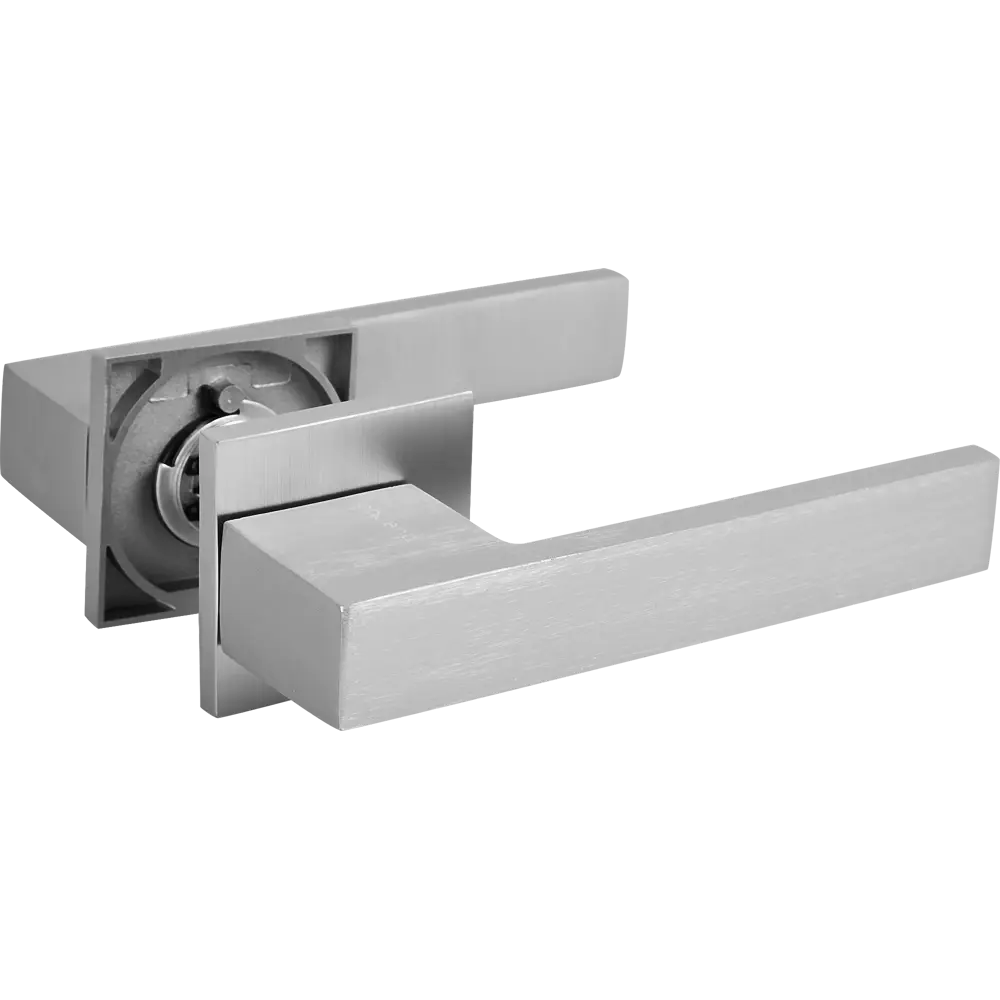 Дверные ручки Puerto Slim Бискотти в матовом хроме для межкомнатных дверей 86523087 STLM-0069611