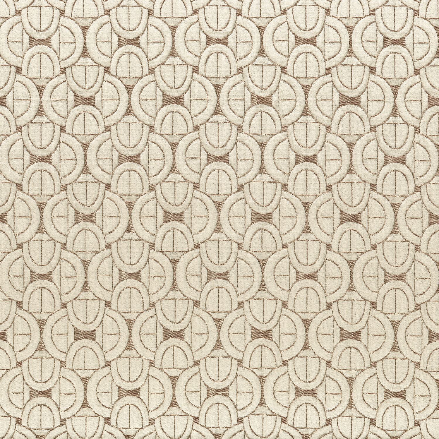 Жаккардовая ткань с графическим рисунком Casamance красота ARCH-00100884 - Вид №4