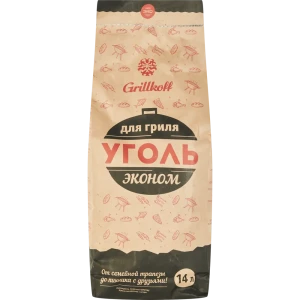 Уголь древесный для гриля Эконом 14 л (~2,5 кг) 11437179 STLM-2149085