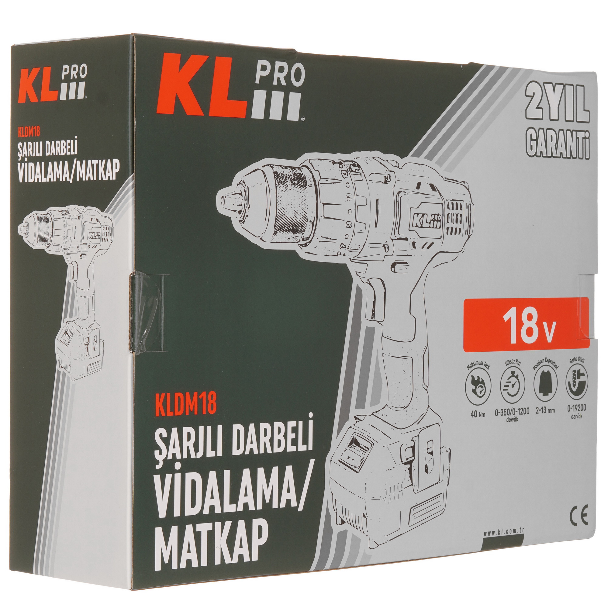 Дрель-шуруповерт KLPRO KLDM18-20 9153996 STDN-0106616 - Вид №9