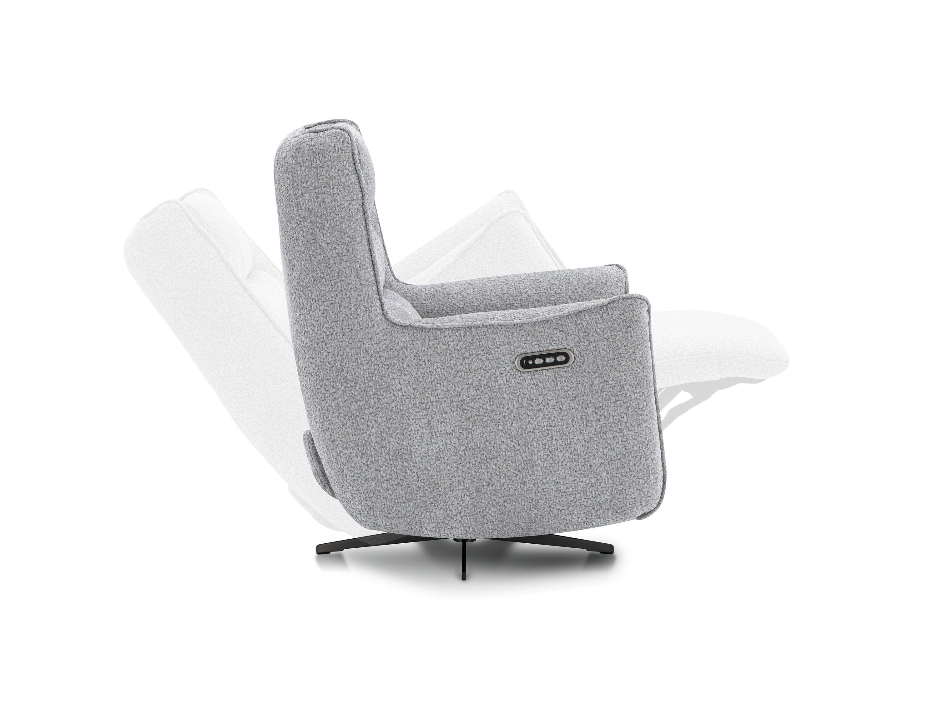 Тканевое вращающееся кресло с откидывающейся спинкой CAMPO DE' FIORI CL146 ARCH-00027341 - Вид №3
