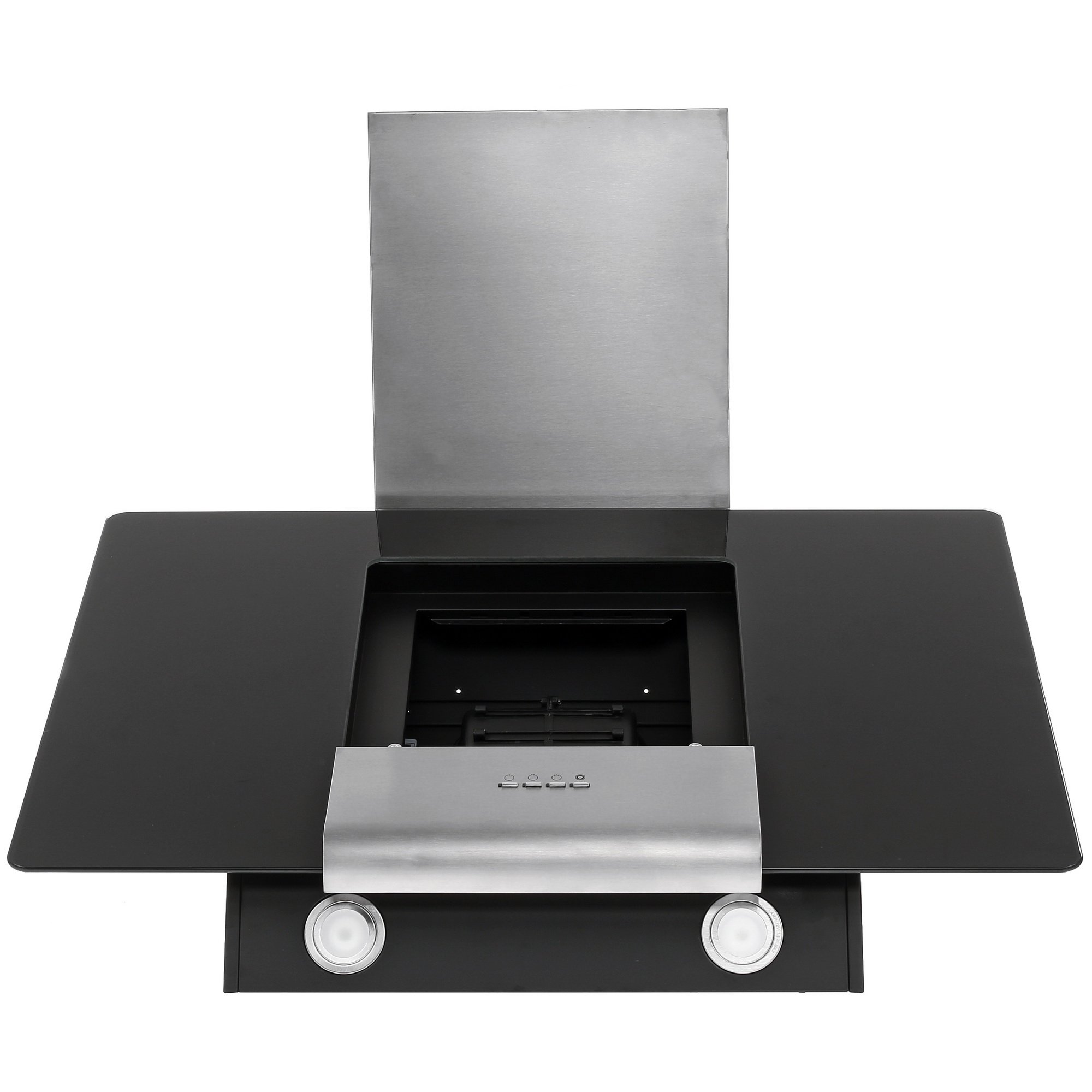 8105489 Вытяжка наклонная KRONA TALLI 900 glass 3P серебристый/черный STDN-0049249 - Вид №9