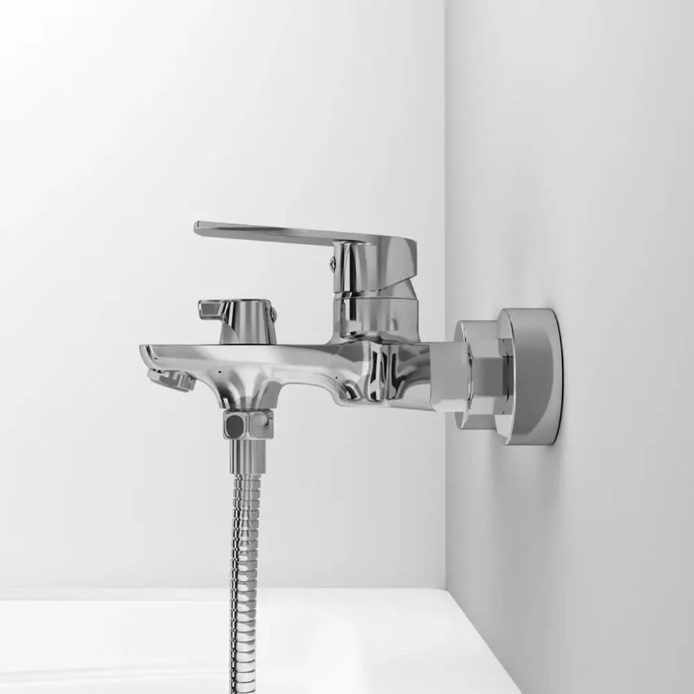 Смеситель для ванны Iddis Blaze BLASB02i02WA однорычажный цвет хром STLM-2199492 - Вид №1