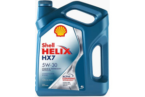 16750969 Масло Helix HX7 5W-30, 4 л 550046351 SHELL