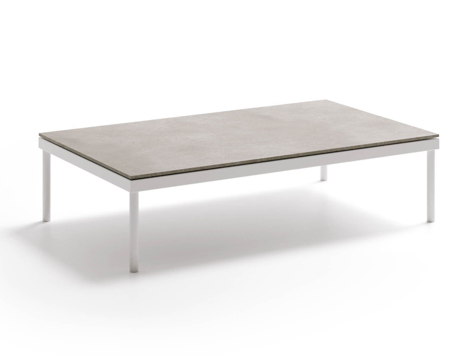 Прямоугольный садовый столик из алюминия и стекла Atmosphera ARCH-00055471 - Вид №7