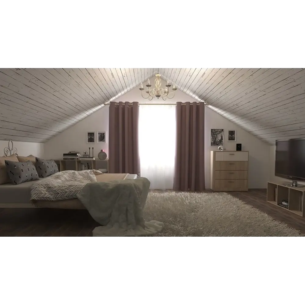 Ковер полипропилен Шагги Тренд L001 80x150 см цвет бежевый MERINOS STLM-2075352 - Вид №4