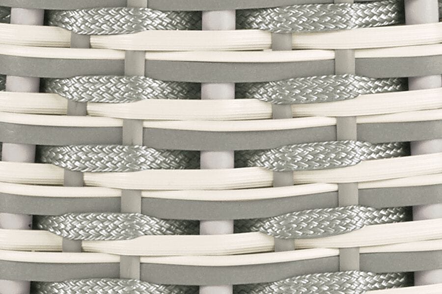 Оптоволоконный круглый низкий садовый журнальный столик с керамической столешницей DEDON белые грибы ARCH-00114415 - Вид №22