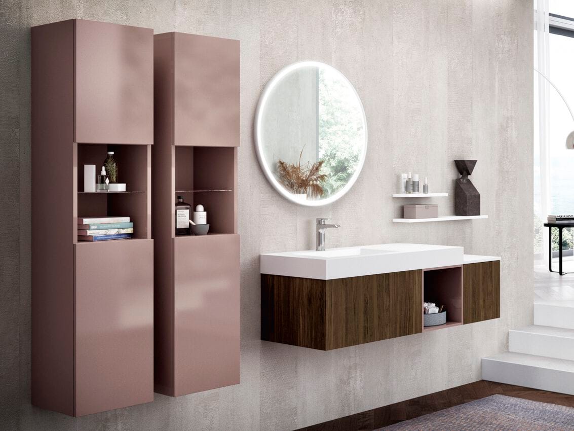 Подвесной шкаф с одной раковиной Gruppo Geromin Elite ARCH-00129048