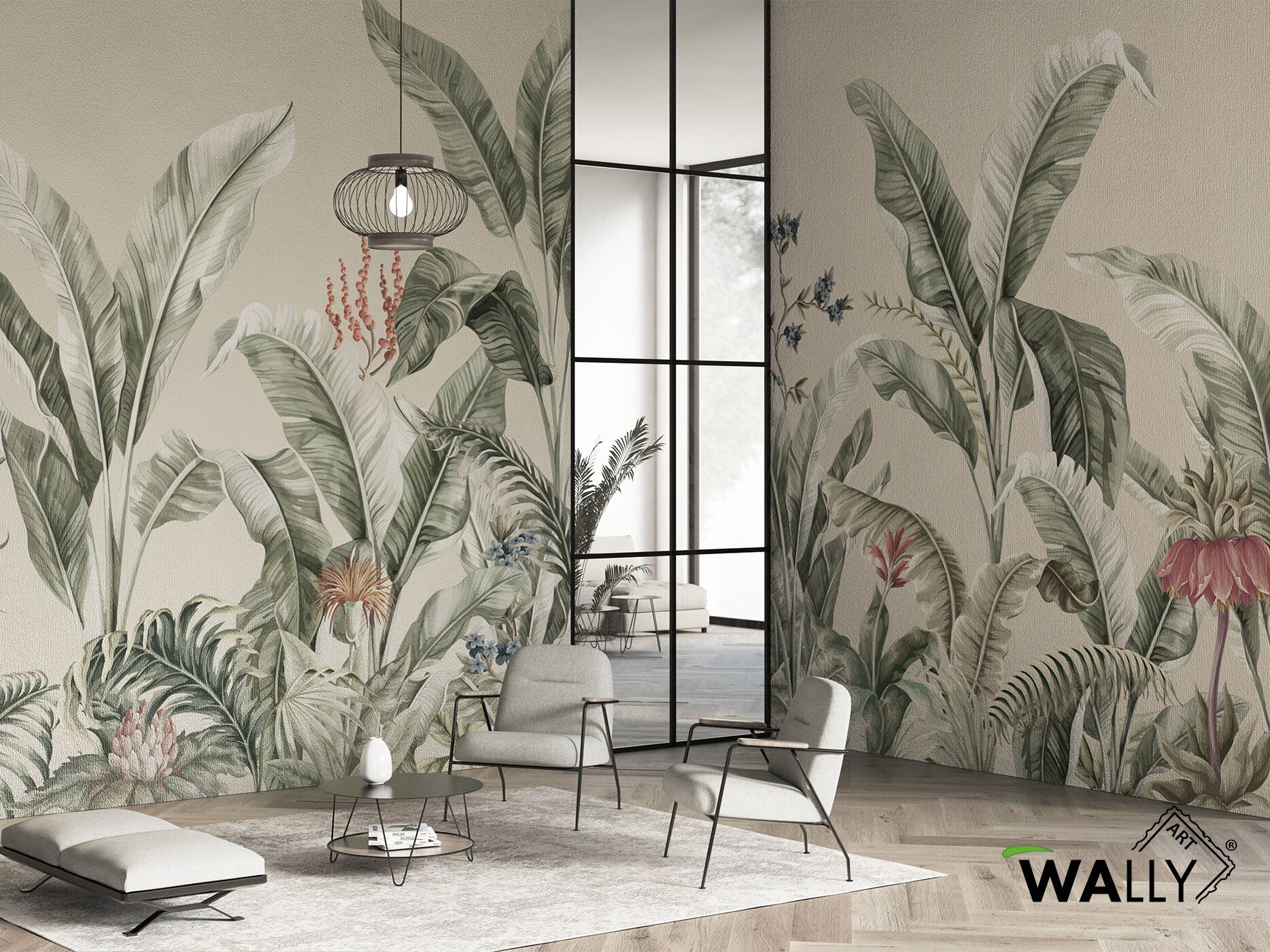 Моющиеся нетканые обои WALLYART Lacollection ARCH-00093037