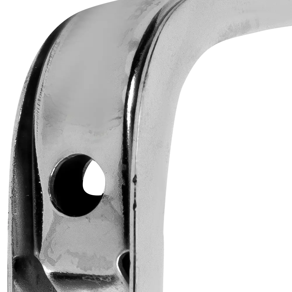 Кронштейн для полки Ренифорс 10x7.5 см нагрузка до 15 кг металл цвет хром LARVIJ STLM-2143885 - Вид №1