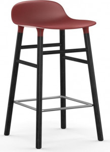 603217 Барный стул 65 см Черный Красный Normann Copenhagen Form