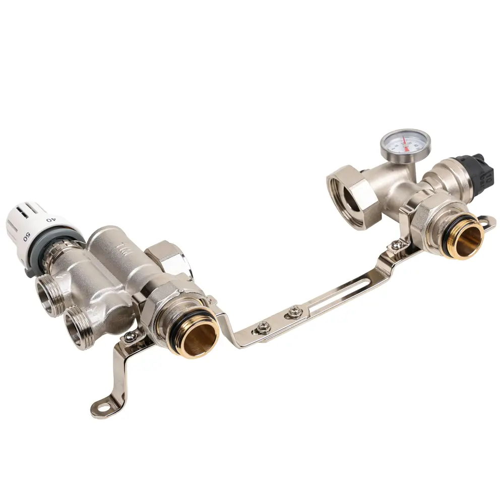 Насосно-смесительный узел Tim 130-180 мм 1" без насоса STLM-2053912 - Вид №6