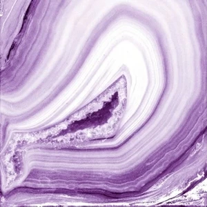 Арт-панель на холсте Alex Turco Minerals Purple Agate