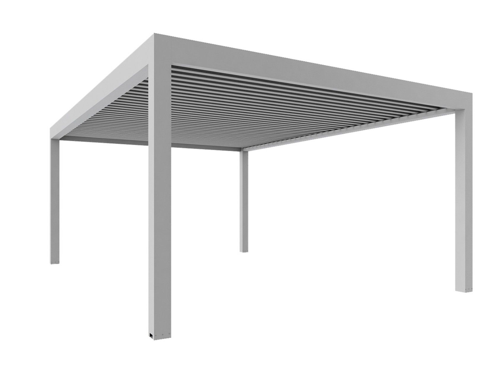 Биоклиматическая пергола из алюминия с регулируемыми ламелями и освещением Saxun P-150 ARCH-00115560 - Вид №5