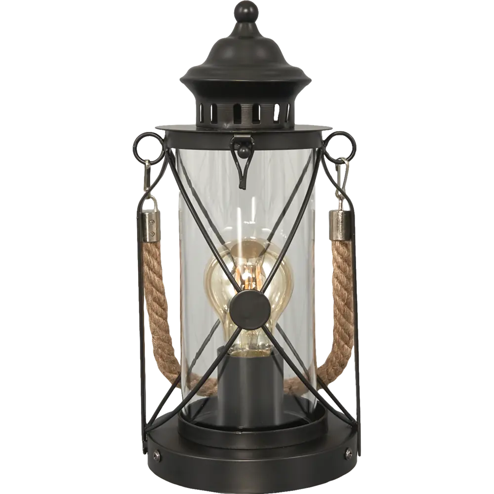 Настольная лампа Eglo Bradford 1xE27x60 Вт стекло цвет чёрный STLM-2026028