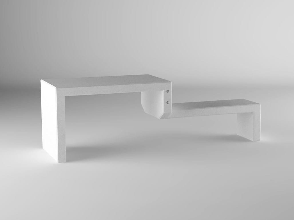 Реконструированный каменный стол для общественных мест Viscio Urban Design PANCA ARCH-00031773