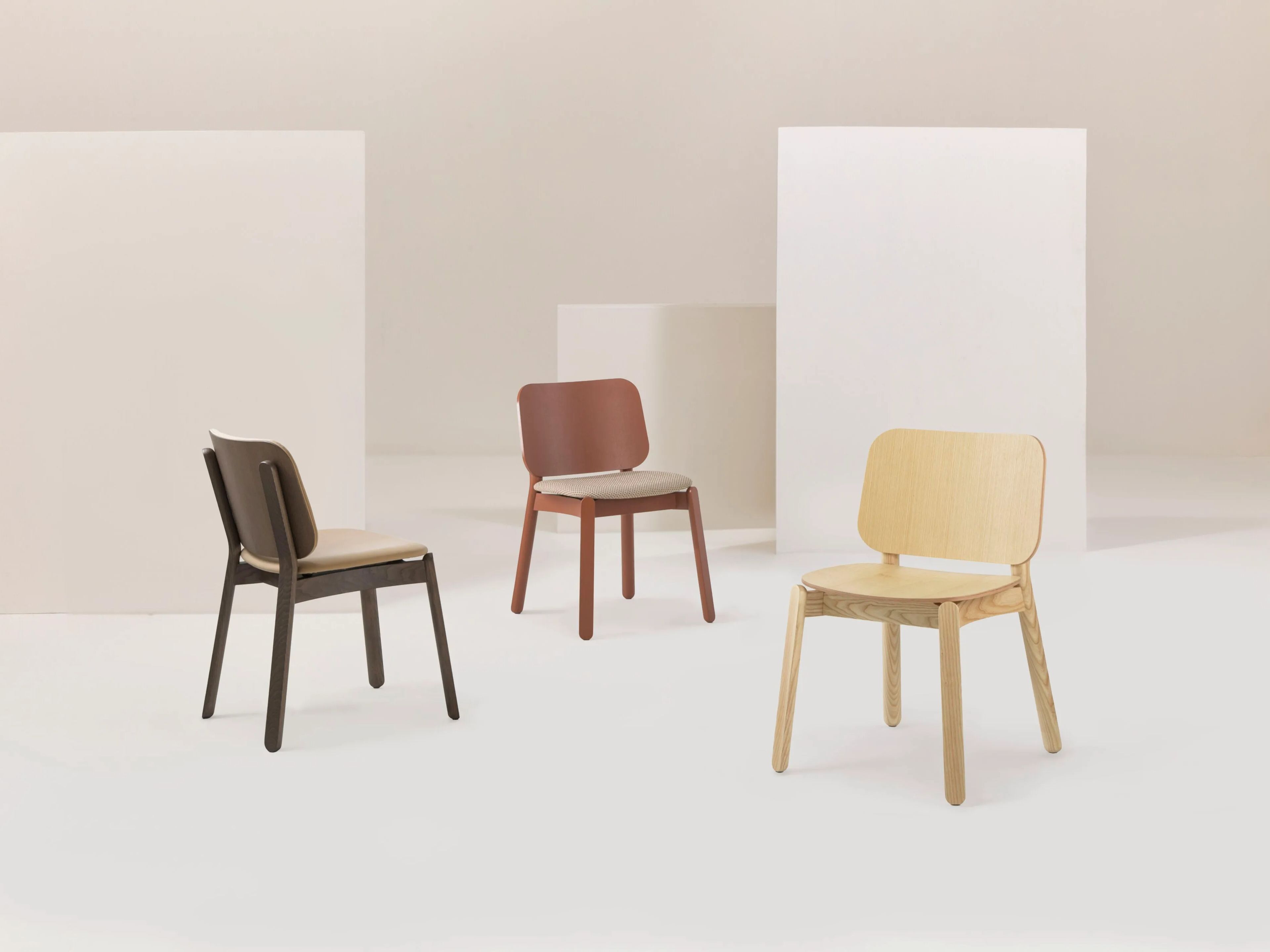 Стул из ясеня с мягким сиденьем Billiani Babà ARCH-00030533 - Вид №2