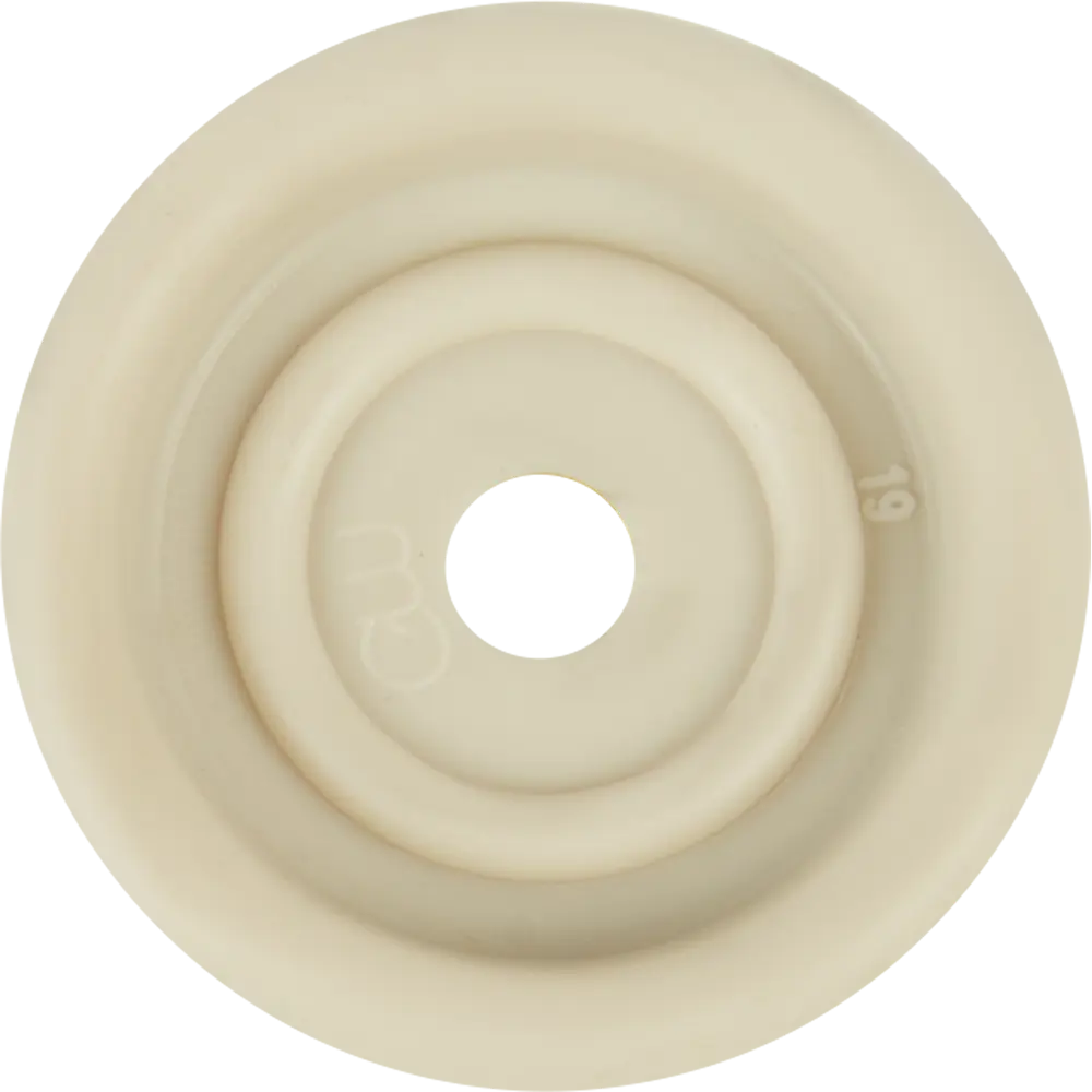 Шайба уплотнительная для поликарбоната 7x25 мм 10 шт. цвет белый Santreyd STLM-2144313