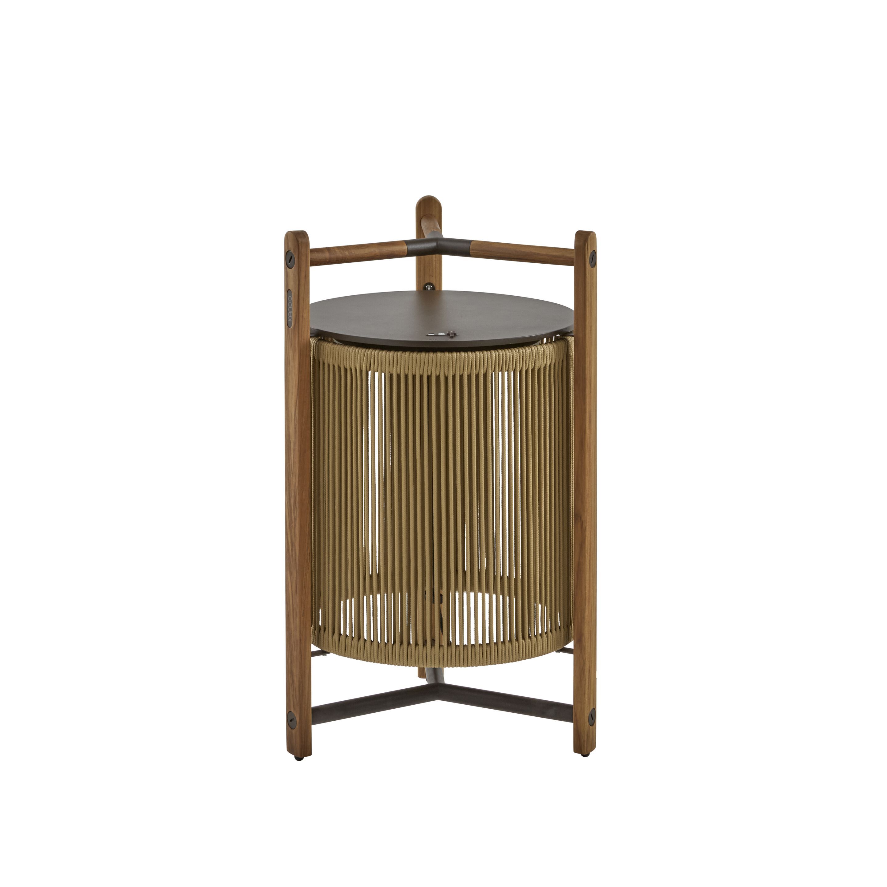 Деревянный светодиодный напольный светильник с батарейным питанием Bover Kando ARCH-00057776 - Вид №17