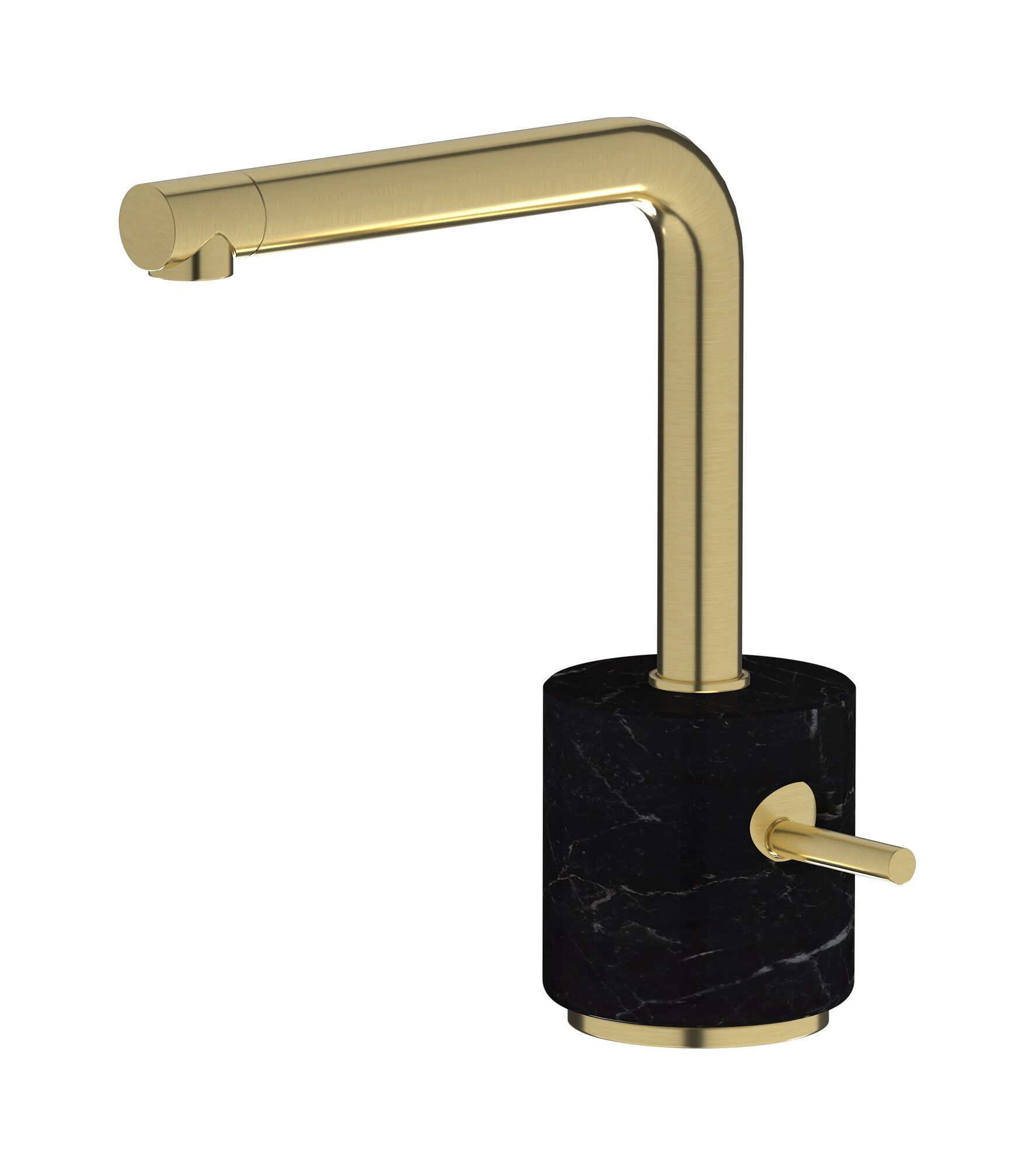 Смеситель для раковины с одной ручкой из мрамора IB мрамор + мрамор Elle ARCH-00119107 - Вид №9