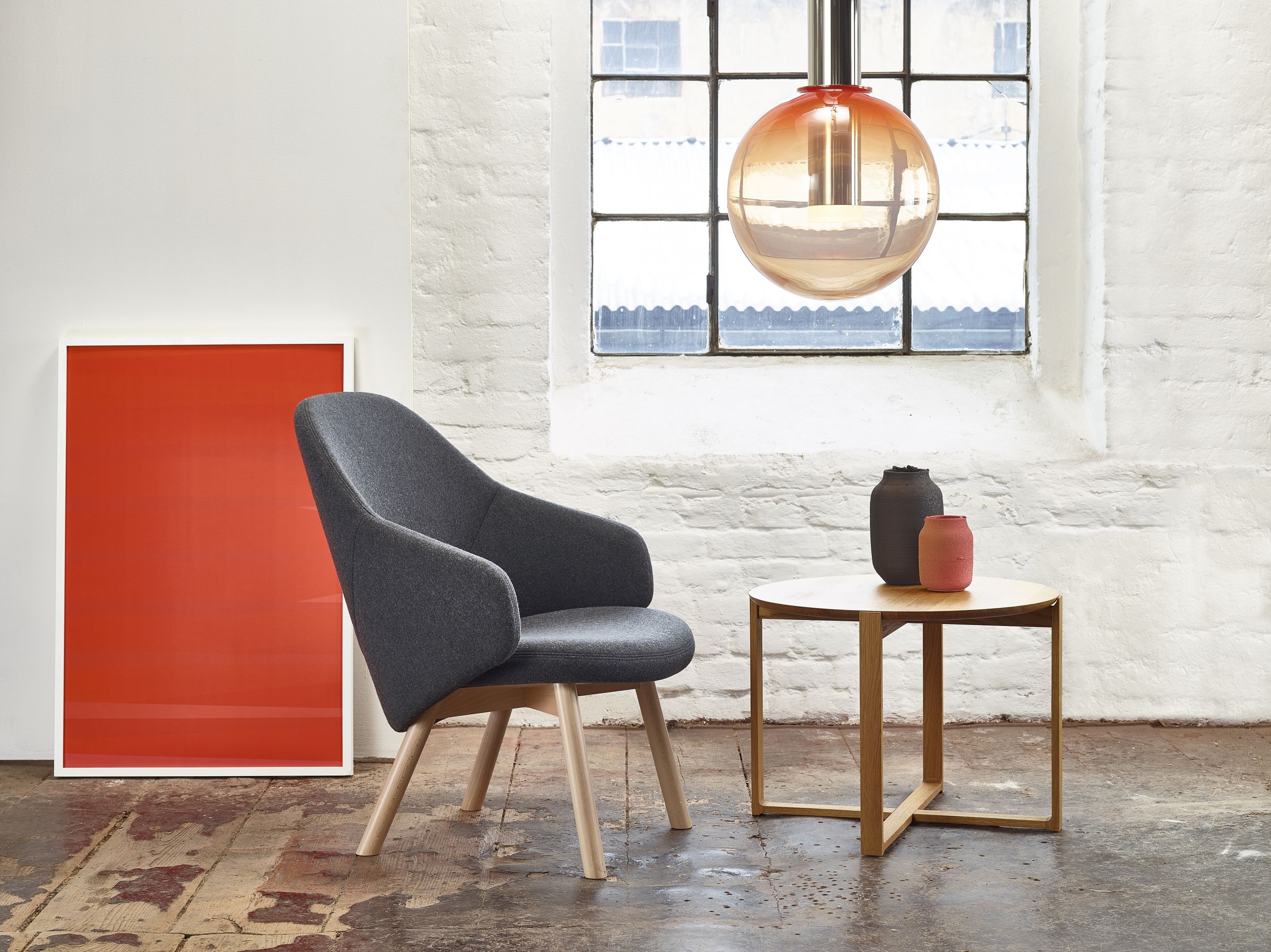 Тканевое кресло с подлокотниками TON Albu ARCH-00048826 - Вид №4