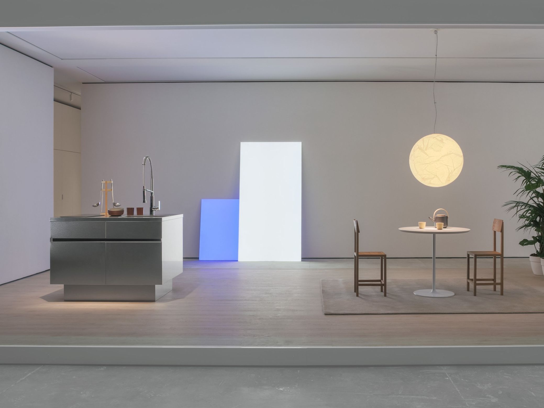 Кухня из нержавеющей стали без ручек Miratap GRAD45 ARCH-00147624 - Вид №3