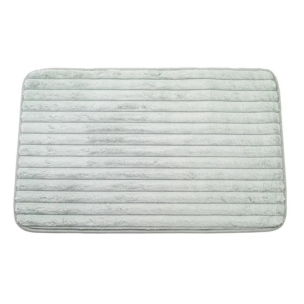 Коврик для ванной SWENSA Tally — уют и безопасность в сером исполнении 89379347 STLM-1429684