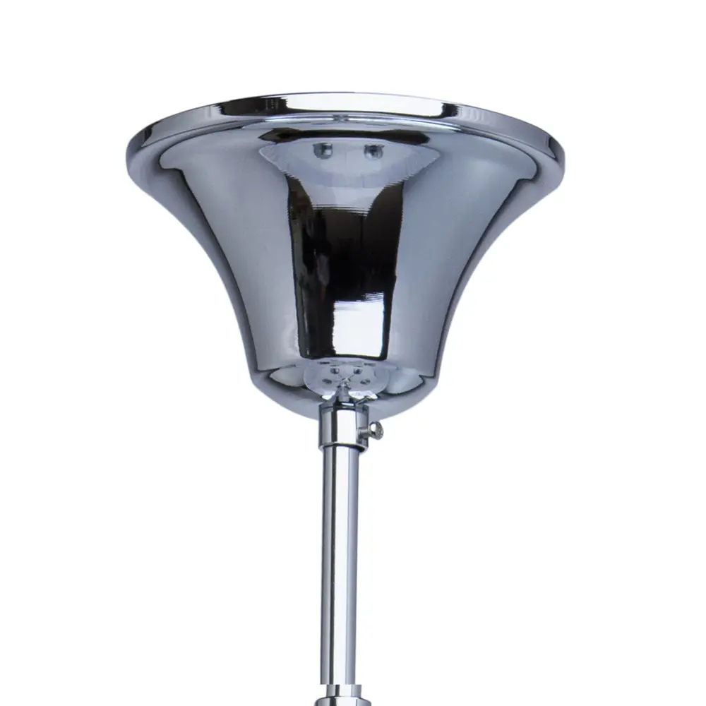 Люстра Нора 5xE14x60 Вт, металл/текстиль, цвет хром/белый MW-Light STLM-2124831 - Вид №13