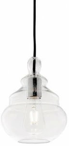 Miloox ADONE Подвесной светильник с прозрачным стеклянным диффузором  1744.14