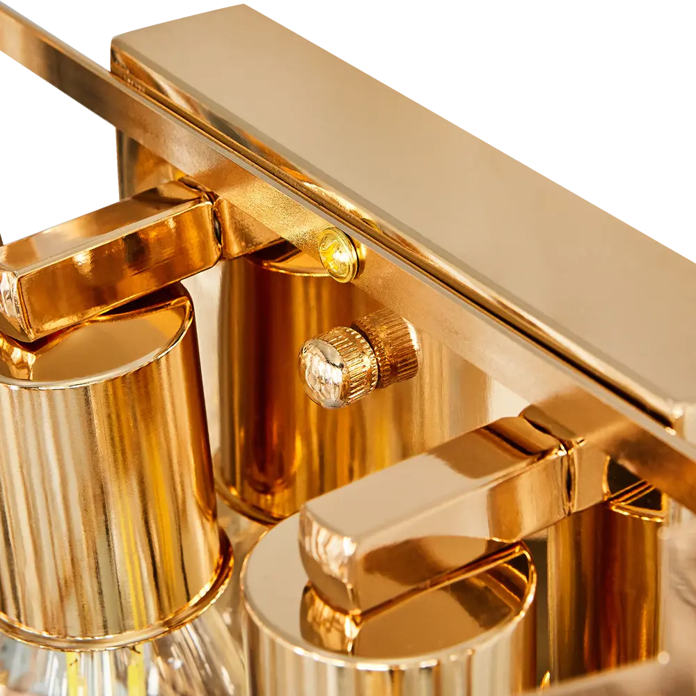 DE CITY Бра «Бриз 10» — золотой настенный светильник с двумя патронами 82312687 STLM-0024471 - Вид №4