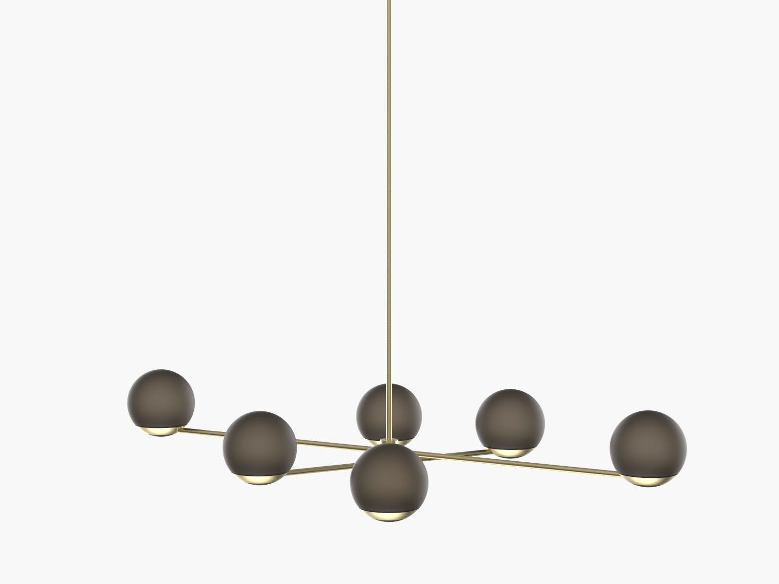 Светодиодный потолочный светильник ручной работы Cameron Design House Мяч и обруч ARCH-00124294 - Вид №4