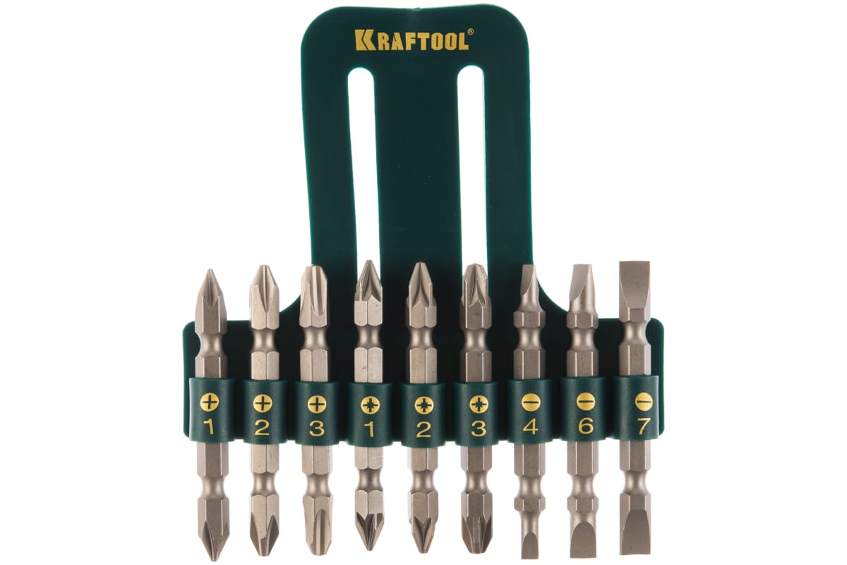Набор бит KRAFTOOL 26060-H10 1065199 STDN-0069793 - Вид №2