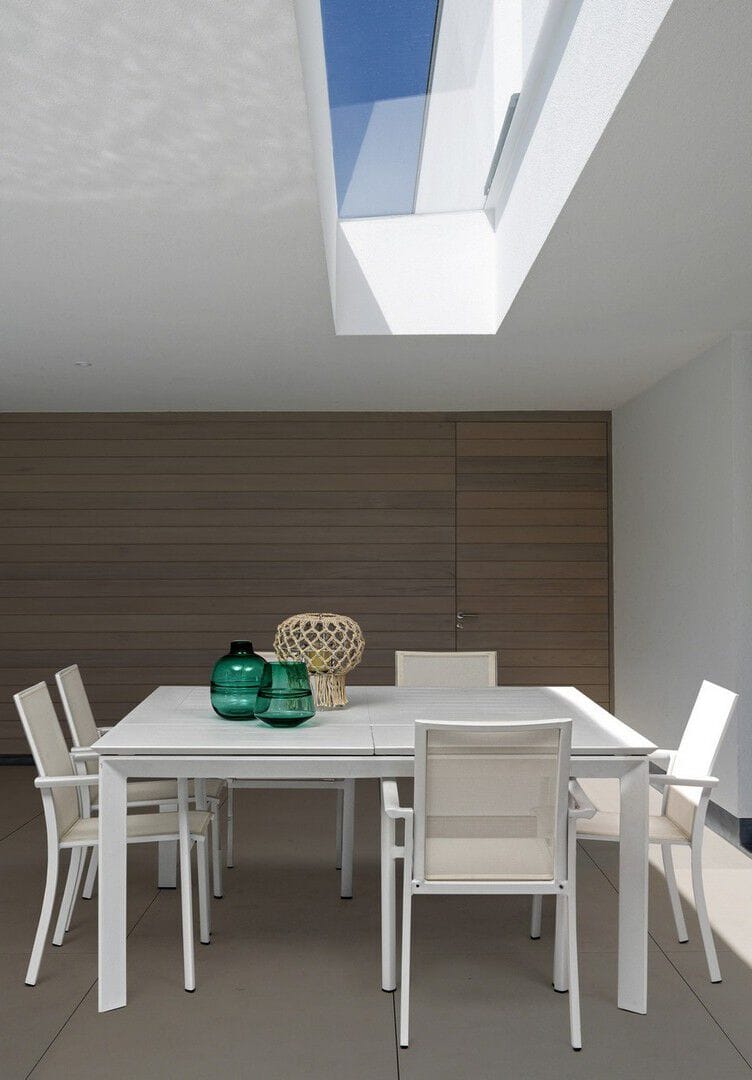 Алюминиевый штабелируемый садовый стул с подлокотниками BIZZOTTO Konnor ARCH-00101358 - Вид №19