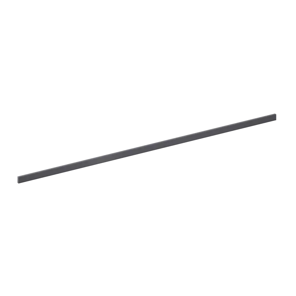 Карниз нижний Delinia ID Петергоф грей 200x4 см ЛДСП цвет серый STLM-2184012