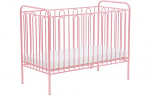 vpk-0001648.4 Кроватка детская Polini kids Vintage 110 металлическая, розовый ВПК (Тополь)