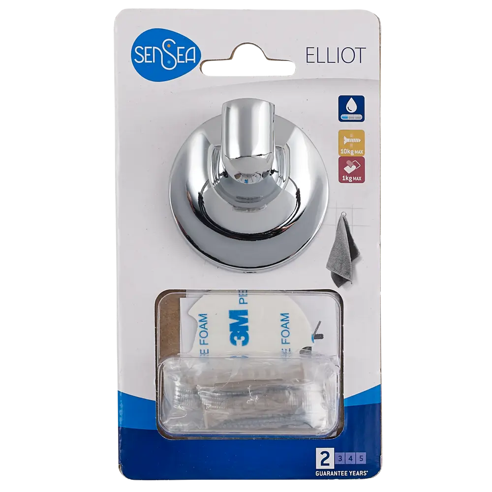 Крючок Sensea Elliot цвет хром STLM-2106839 - Вид №5