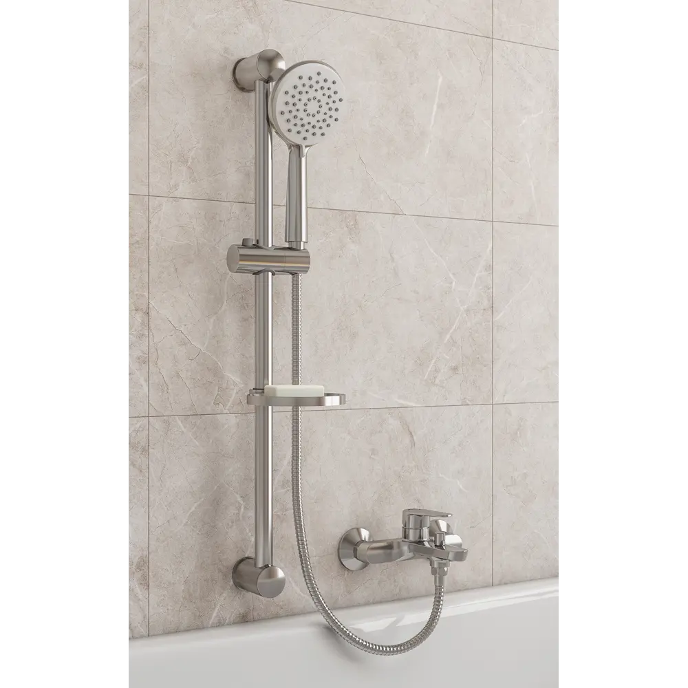 Душевой комплект Lara Cersanit 3 режима хром Santreyd STLM-2099370 - Вид №9