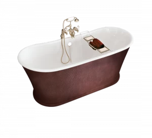 Gentry Home Новая Канада Cast iron bathtub Коричневая кожа GH100390