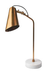 LAPP0001 Настольная лампа с мраморным основанием ijlbrown