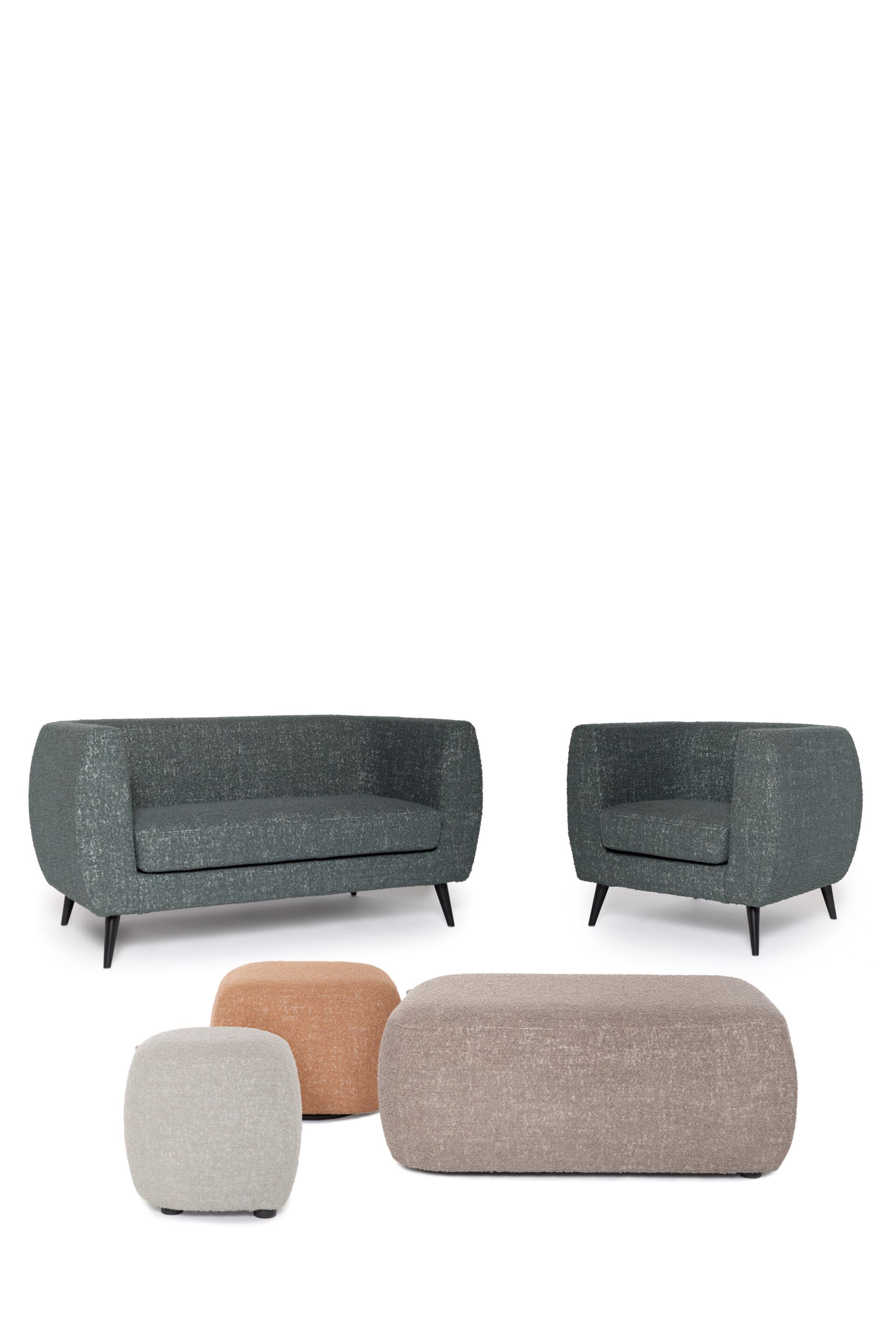 Квадратный пуф из ткани Luxy Sea Shell ARCH-00141961 - Вид №2