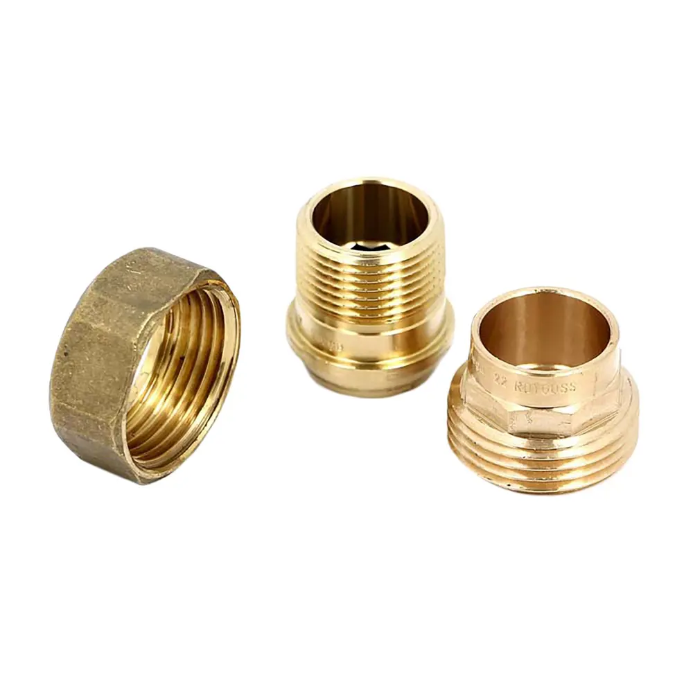 Соединитель пайка 22 мм x 3/4" разъём наружная резьба медь 101558 Viega STLM-2204092 - Вид №2