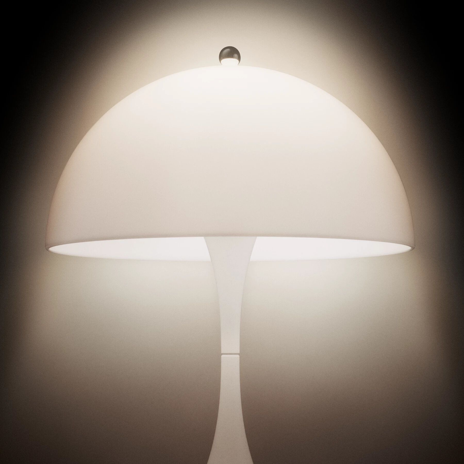 Аккумуляторная металлическая светодиодная настольная лампа Louis Poulsen Panthella ARCH-00036311 - Вид №2