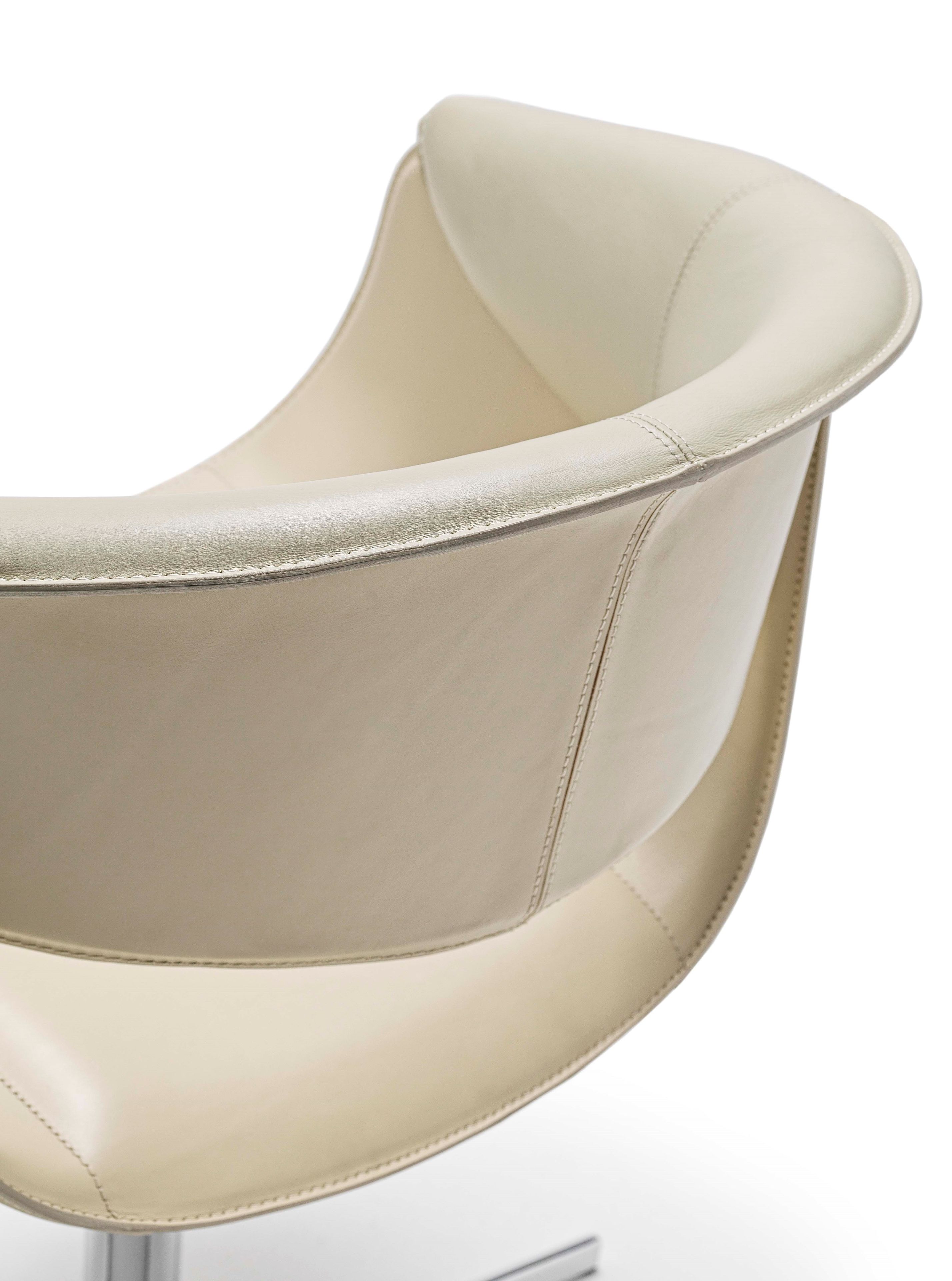 Кожаный стул с подлокотниками Fasem Airlux ARCH-00144525 - Вид №10