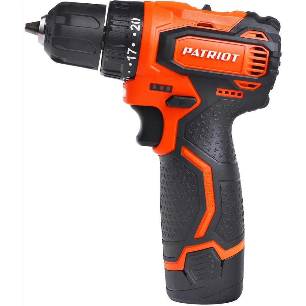 Аккумуляторный шуруповерт Patriot BR367LIBL с бесщеточным двигателем 89346122 STLM-0838464 - Вид №7