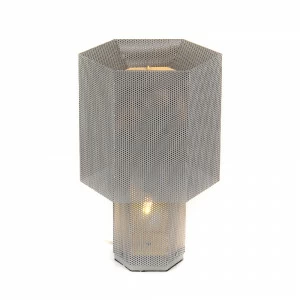 Настольная лампа KM0130P-1 silver от Delight Collection DELIGHT COLLECTION ВАЗА 244904 Серебро;серый